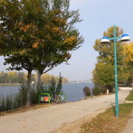 Bungalow at Lake Alte Donau Wina Bagian luar foto
